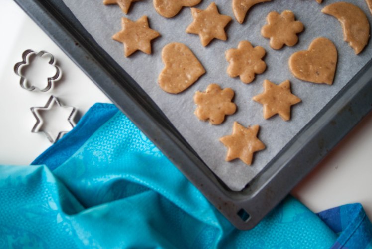 Baking, Christmas biscuits, recipe