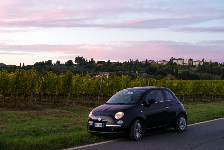 Tuscany, Fiat, travel, Italy